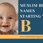 Boy Names Start with B